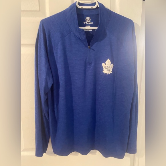 Fanatics Toronto Maple Leafs Quarter Zip XL - Picture 1 of 2